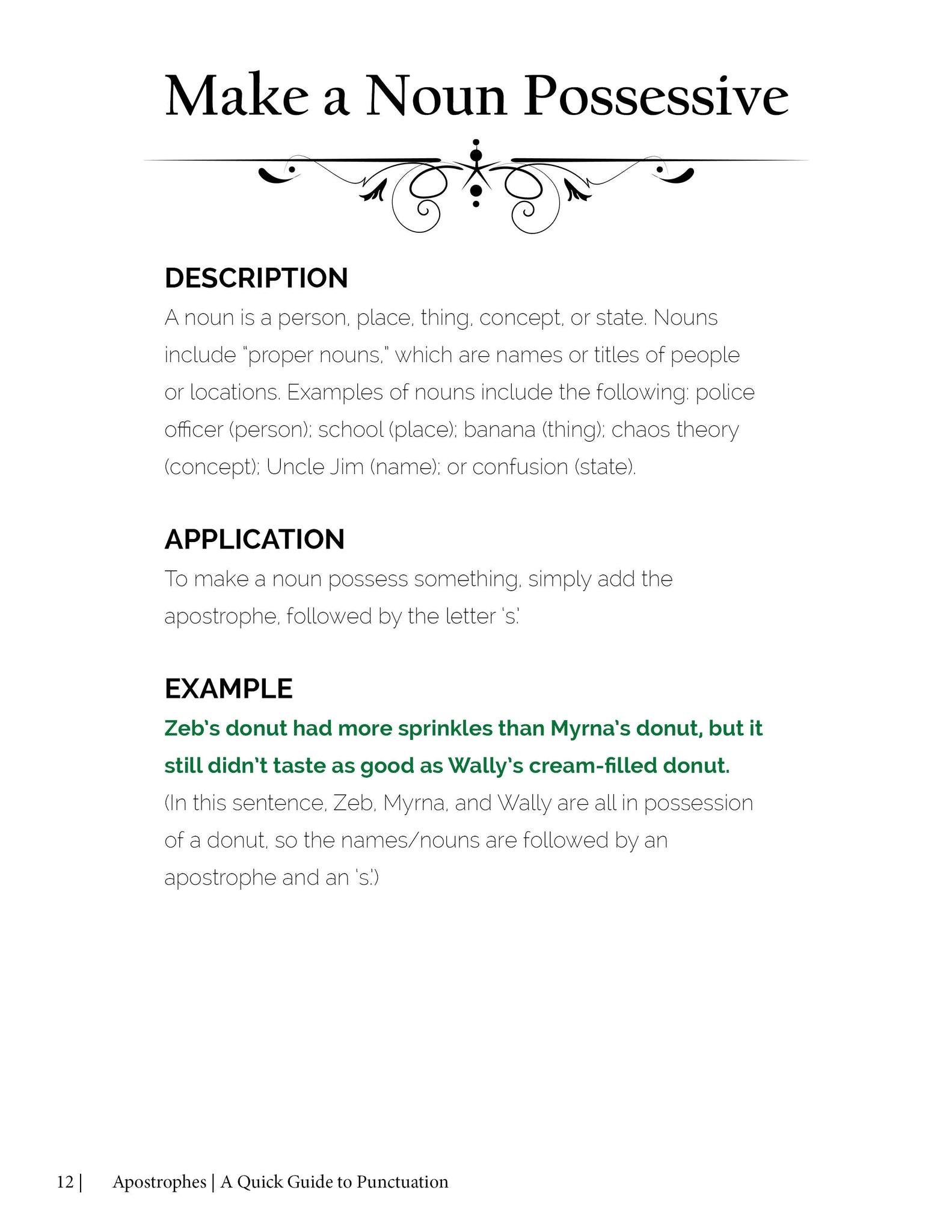 Punctuation Quick Guide Punctuation 152-page QuickGuide **DIGITAL DOWNLOAD** – The VCG Shop