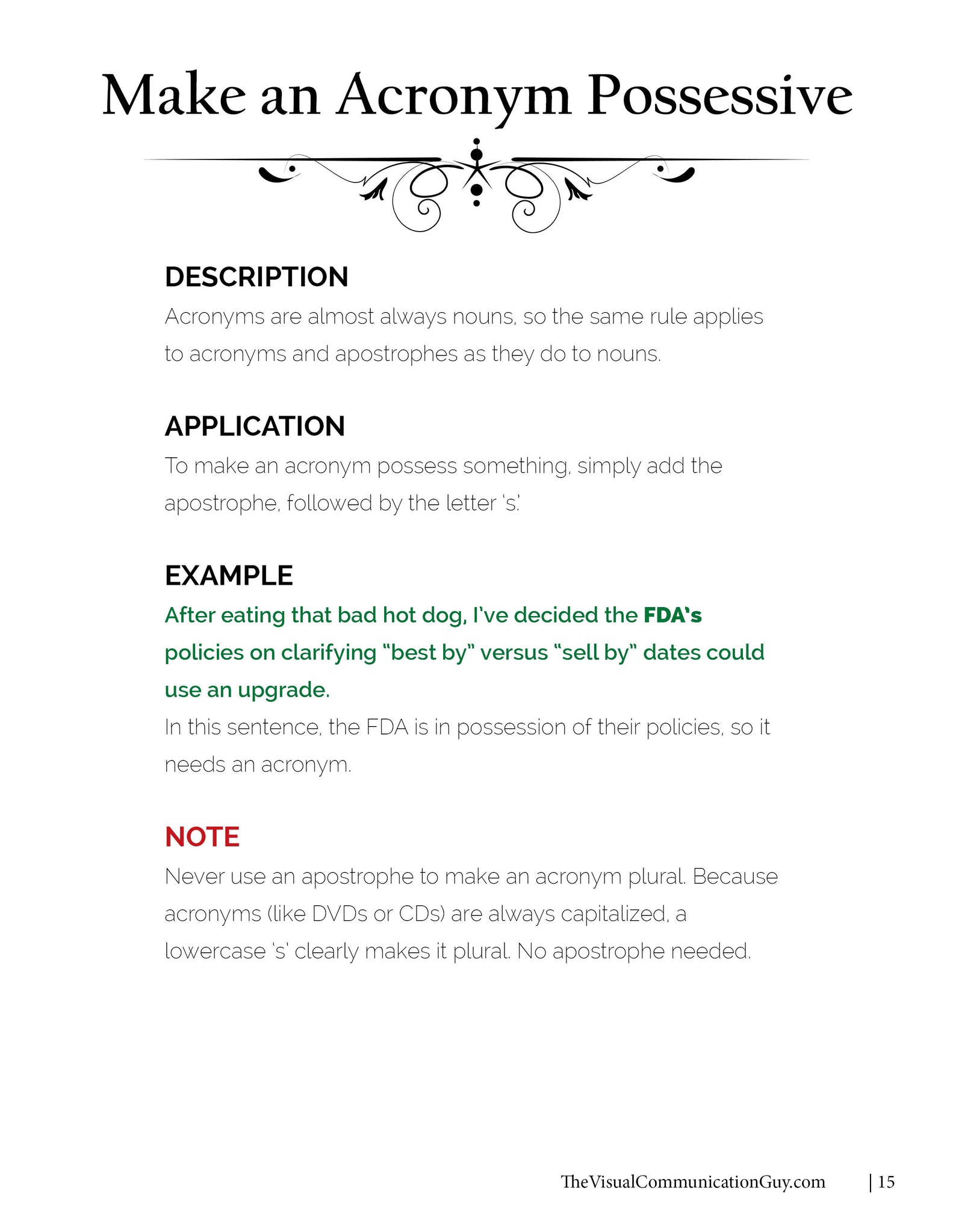 Punctuation Quick Guide Punctuation 152-page QuickGuide **DIGITAL DOWNLOAD** – The VCG Shop